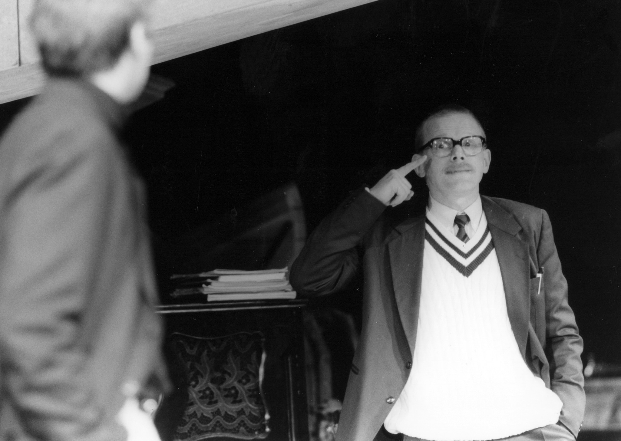 René Peier spielt Schwarzbeck in 'Herr Paul', (Dorst) Städtische Bühnen Münster