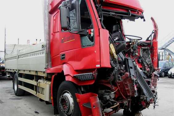 René Peier in Lastwagenunfall