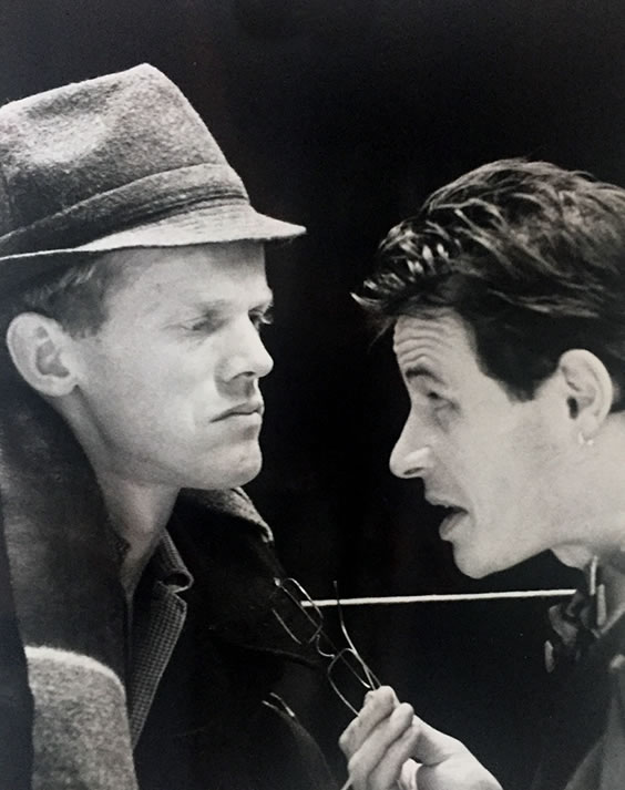 René Peier als Jauss in ‘Jauss der Liebesritter’, 1982 – 1991: Schauspielhaus Zürich