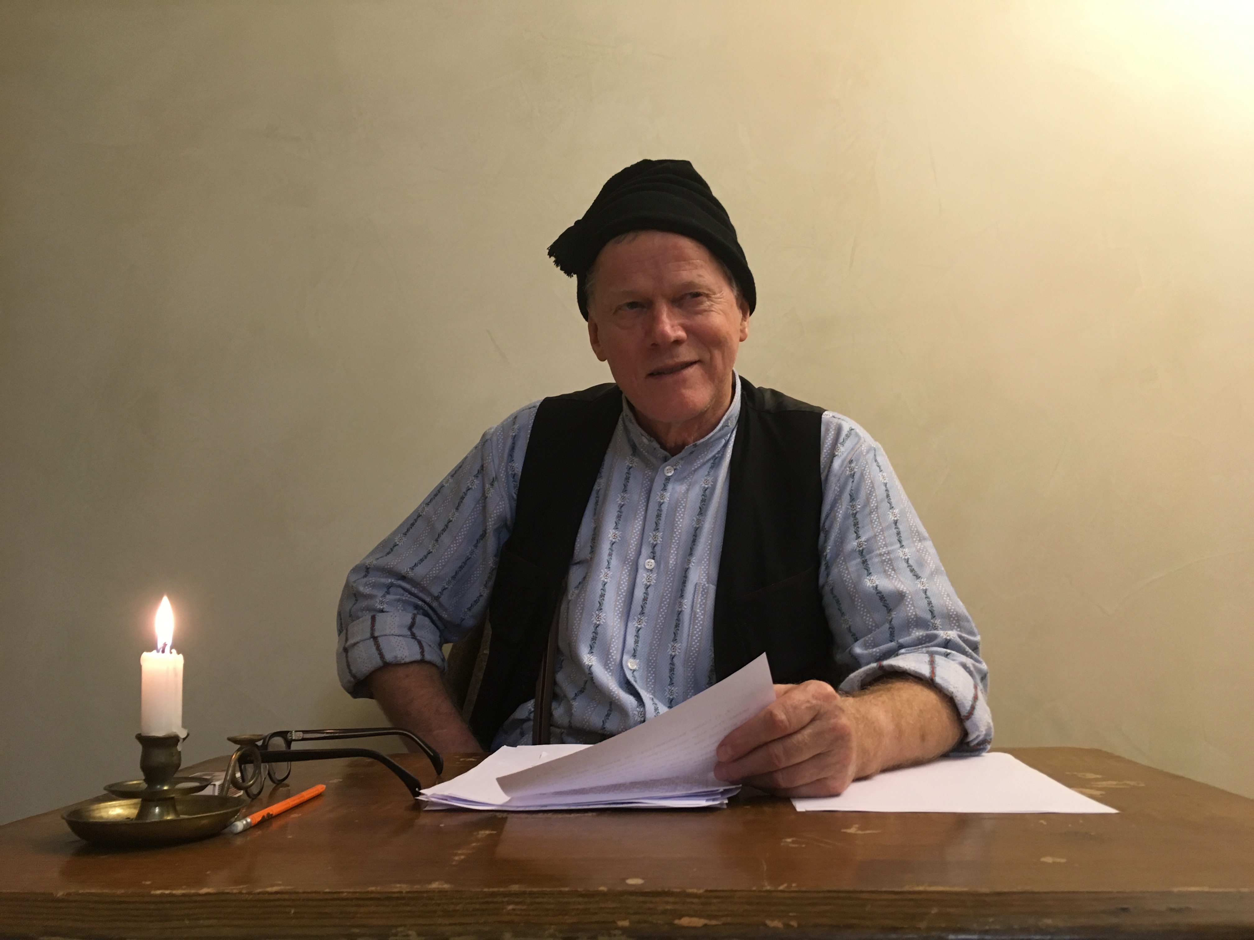 René Peier - Wiederaufnahme ‘Der arme Mann im Tockenburg’ (Ulrich Bräker), Regie: Stephen Tree