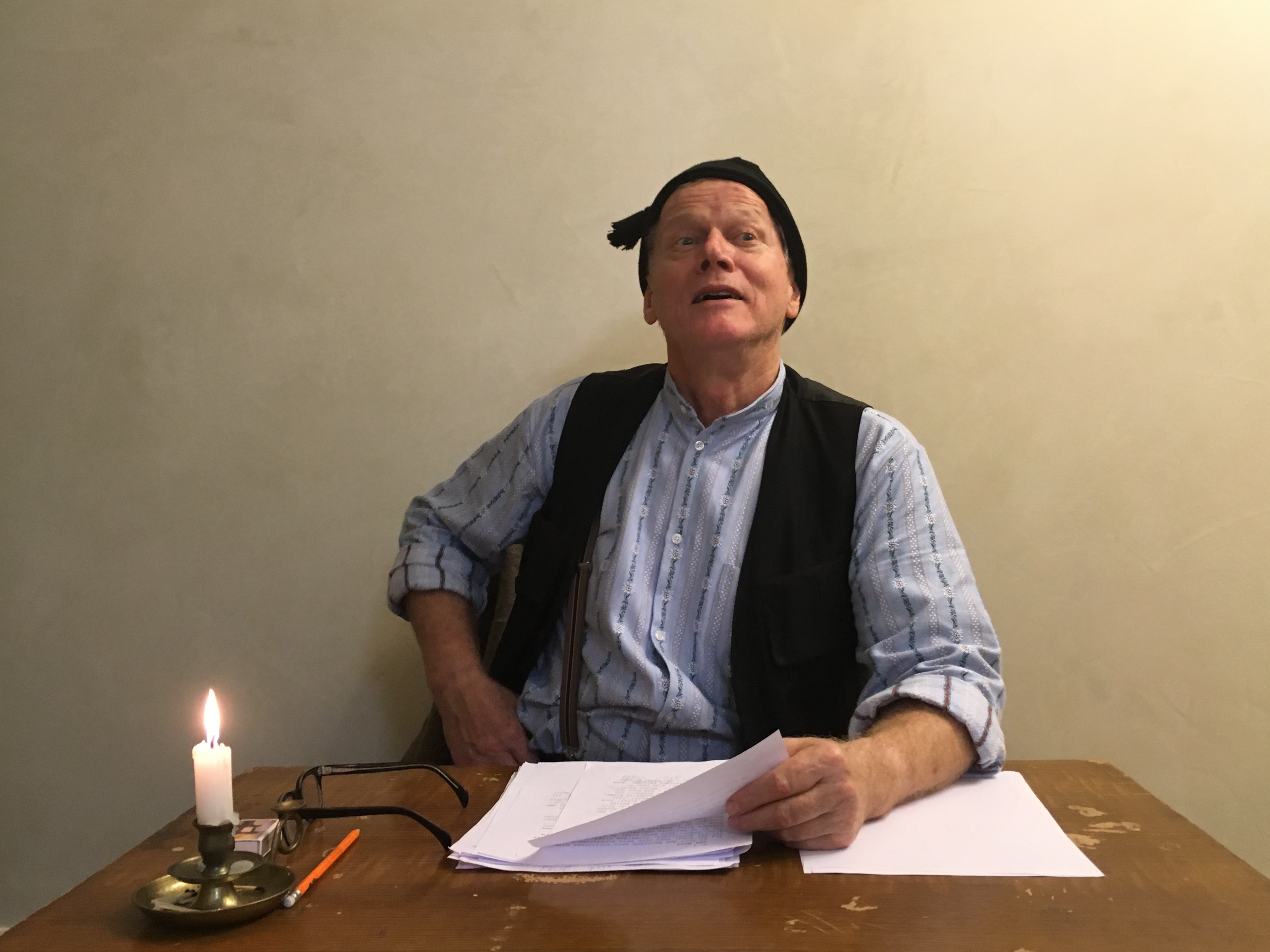 René Peier - Wiederaufnahme ‘Der arme Mann im Tockenburg’ (Ulrich Bräker), Regie: Stephen Tree